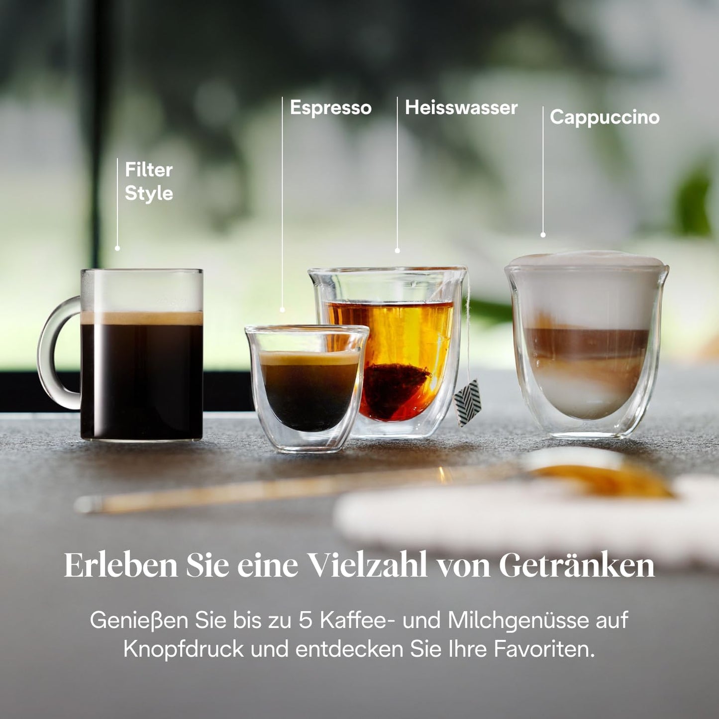 Magnifica Start (ECAM220.91.B) - Perfetto Kaffeevollautomat mit LatteCrema-Milchaufschäumer, 4 One-Touch-Getränke, Cappuccino, Espresso Kaffeemaschine, Soft-Touch-Bedienfeld, Schwarz